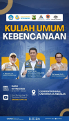 Hadiri Kuliah Umum Kebencanaan